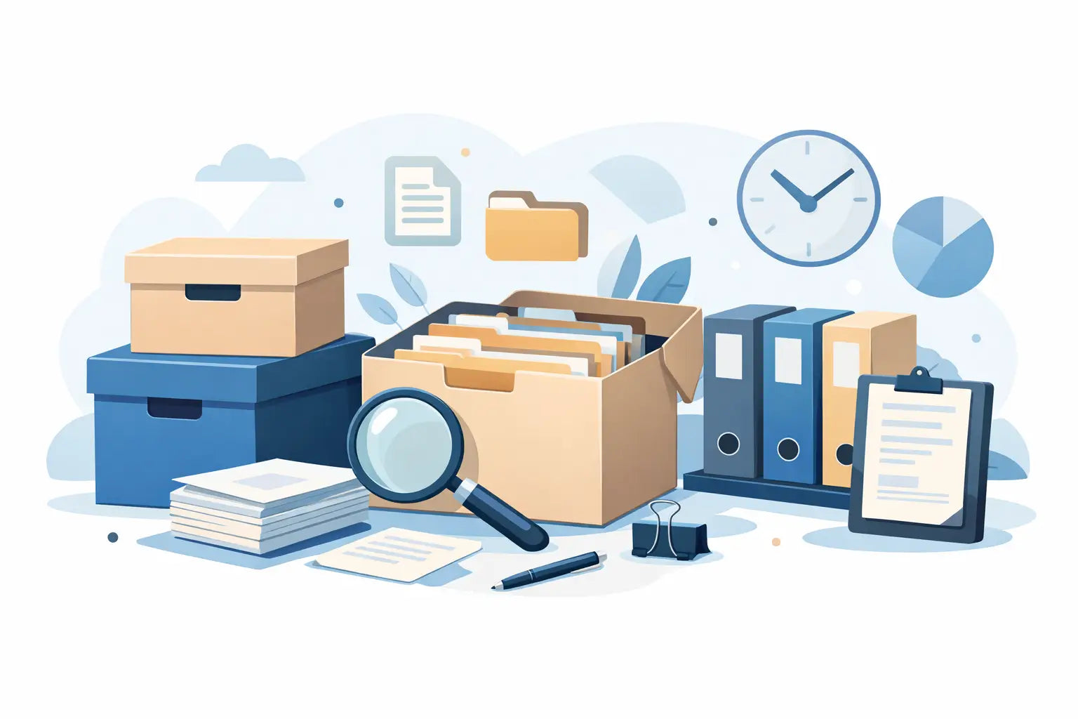 Guida scatole archivio documentale pratica