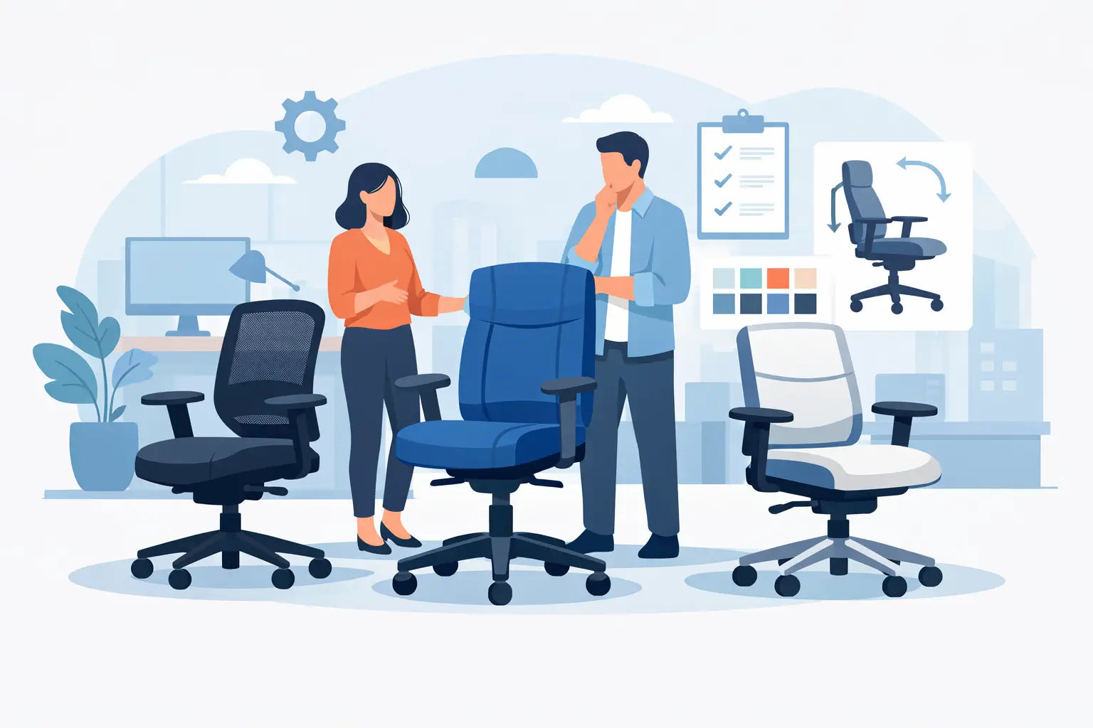 Migliori sedie operative ufficio: come sceglierle