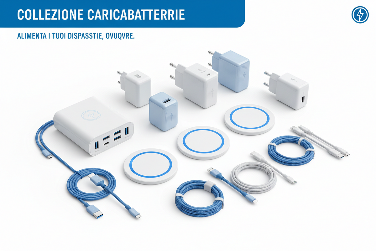 PRESE E CARICABATTERIE - CARICA BATTERIE