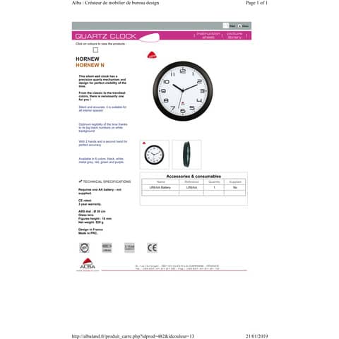 alba-orologio-parete-hornew-d30cm-nero