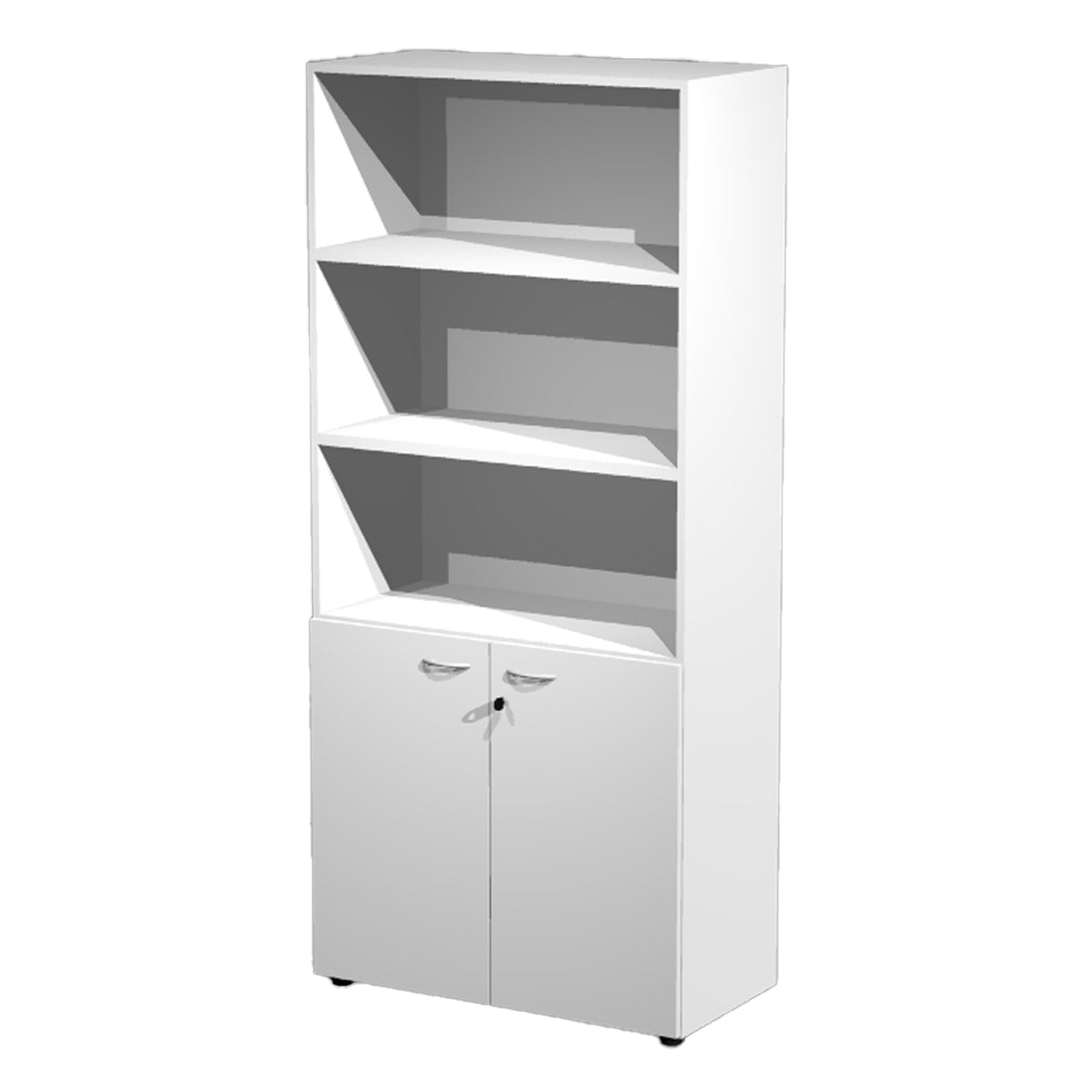 artexport-armadio-modulare-2-ante-basse-90x45-8cm-h200cm-bianco