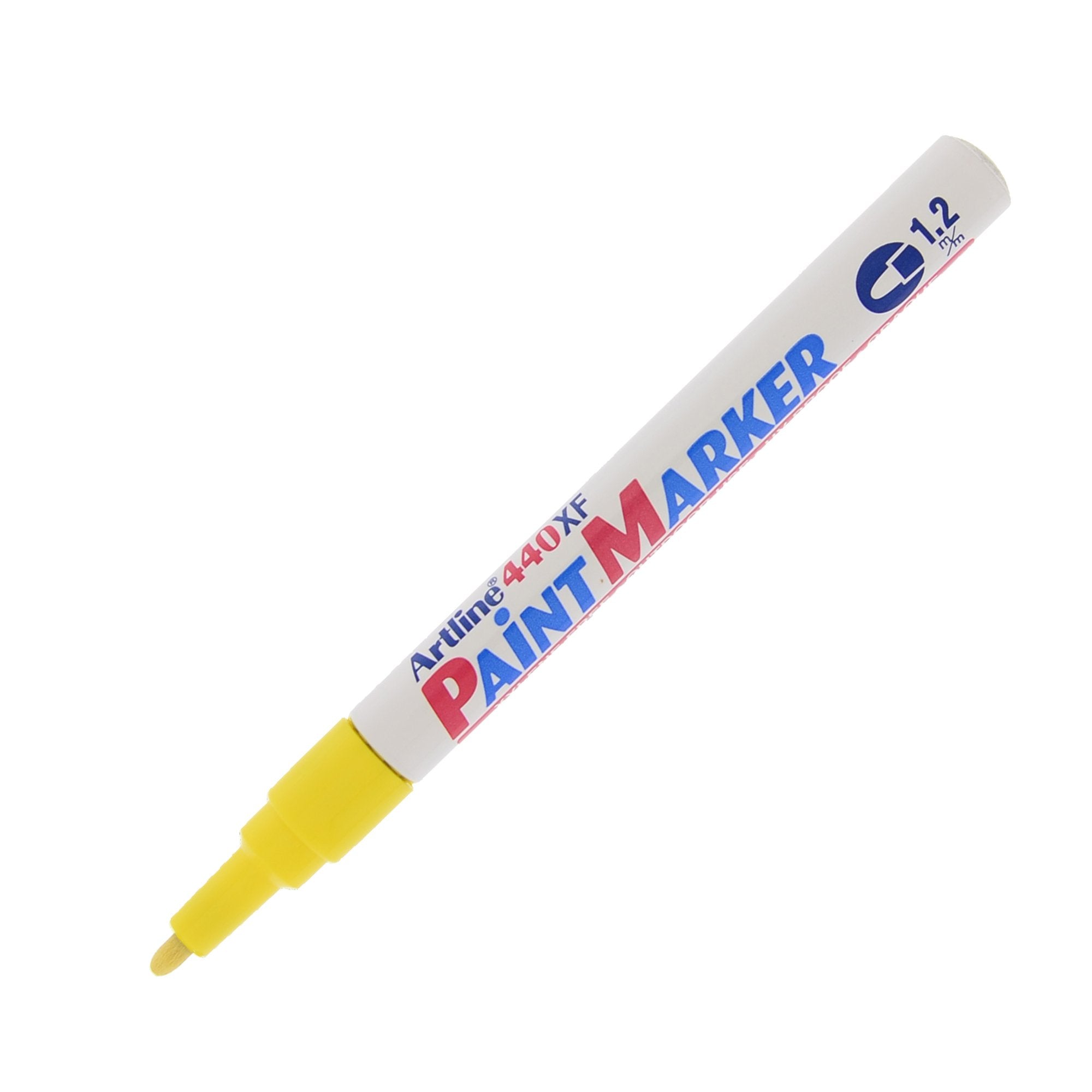 artline-marcatore-440-punta-tonda-fine-vernice-giallo
