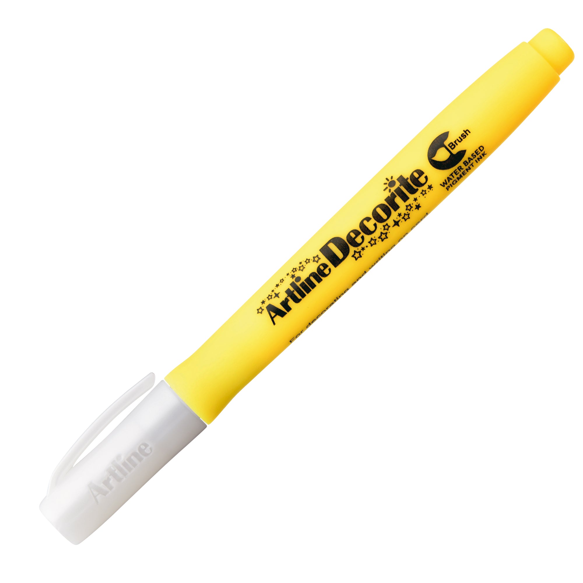 artline-marcatore-decorite-punta-pennello-giallo