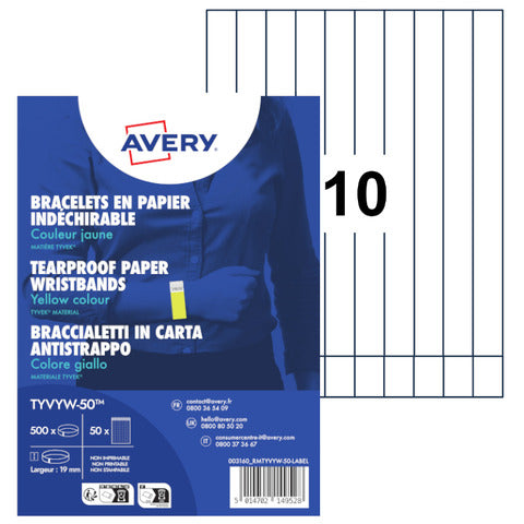 avery-braccialetti-identificativi-intyvek-resistenti-allacqua-conf-500-pz-giallo-fluo-tyvyw-50