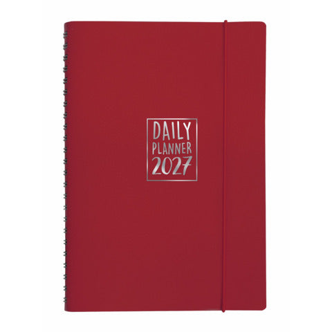 biembi-agenda-giornaliera-2027-rosso-magenta-spiralata-copertina-cuoio-rigenerato-15x21cm-bnz265c77-r