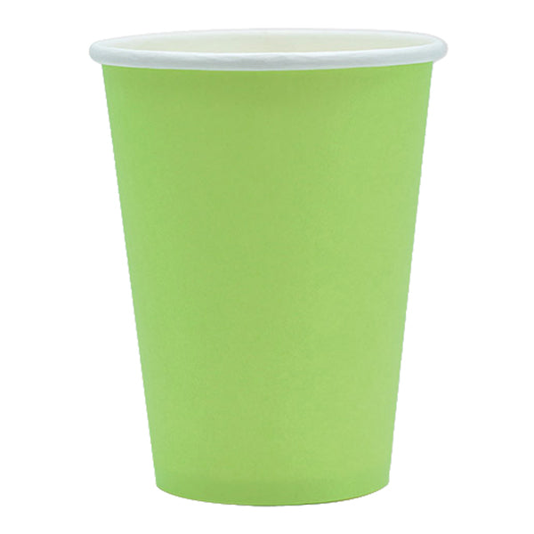 big-party-25-bicchieri-250cc-ecocolor-biodegradabile-verde-mela