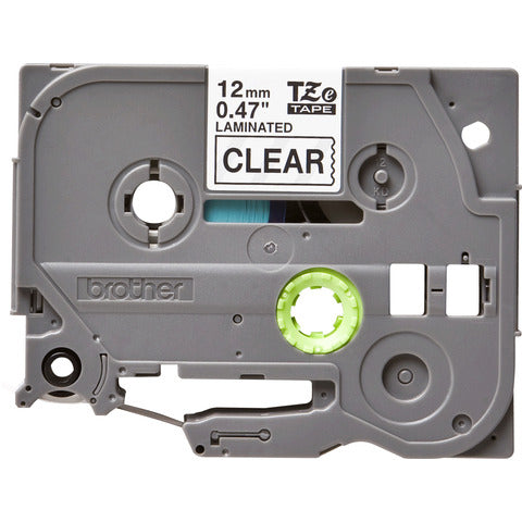 brother-nastro-laminato-etichettarice-12-mm-x-8-mt-nero-trasparente-tze-131