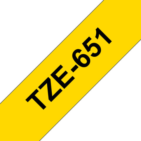 brother-nastro-laminato-etichettarice-nero-giallo-24-mm-x-8-mt-tze-651