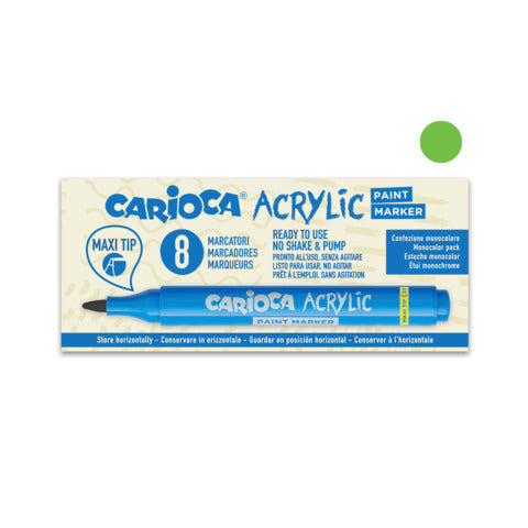 carioca-marcatore-acrilico-punta-maxi-verde-45296-07