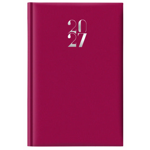 cartucciaperfetta-agenda-giornaliera-2027-s-d-abbinati-copertina-gommata-11x16-5-cm-rosso-rubino-27-205ft-c21