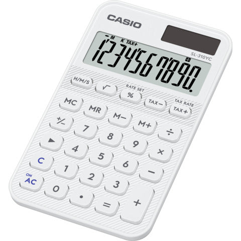casio-calcolatrice-tascabile-solare-batteria-display-10-cifre-bianco-sl-310yc-we-w-ep