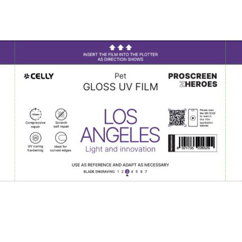 celly-pellicola-protettiva-smartphone-los-angeles-glossy-conf-20-pz-pro-uv-profilmpro20uv