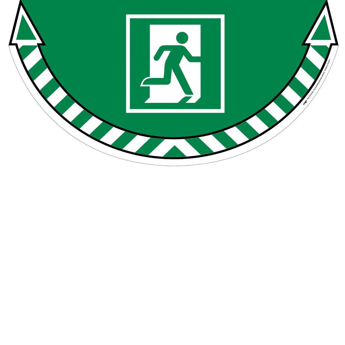 cep-adesivo-segnalatore-terra-uscita-emergenza-70x35cm-take-care