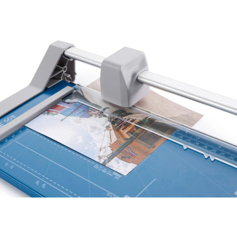 dahle-taglierina-rullo-hobby-pressino-automatico-max-6-fogli-luce-460-0-6-mm-blu-r900508