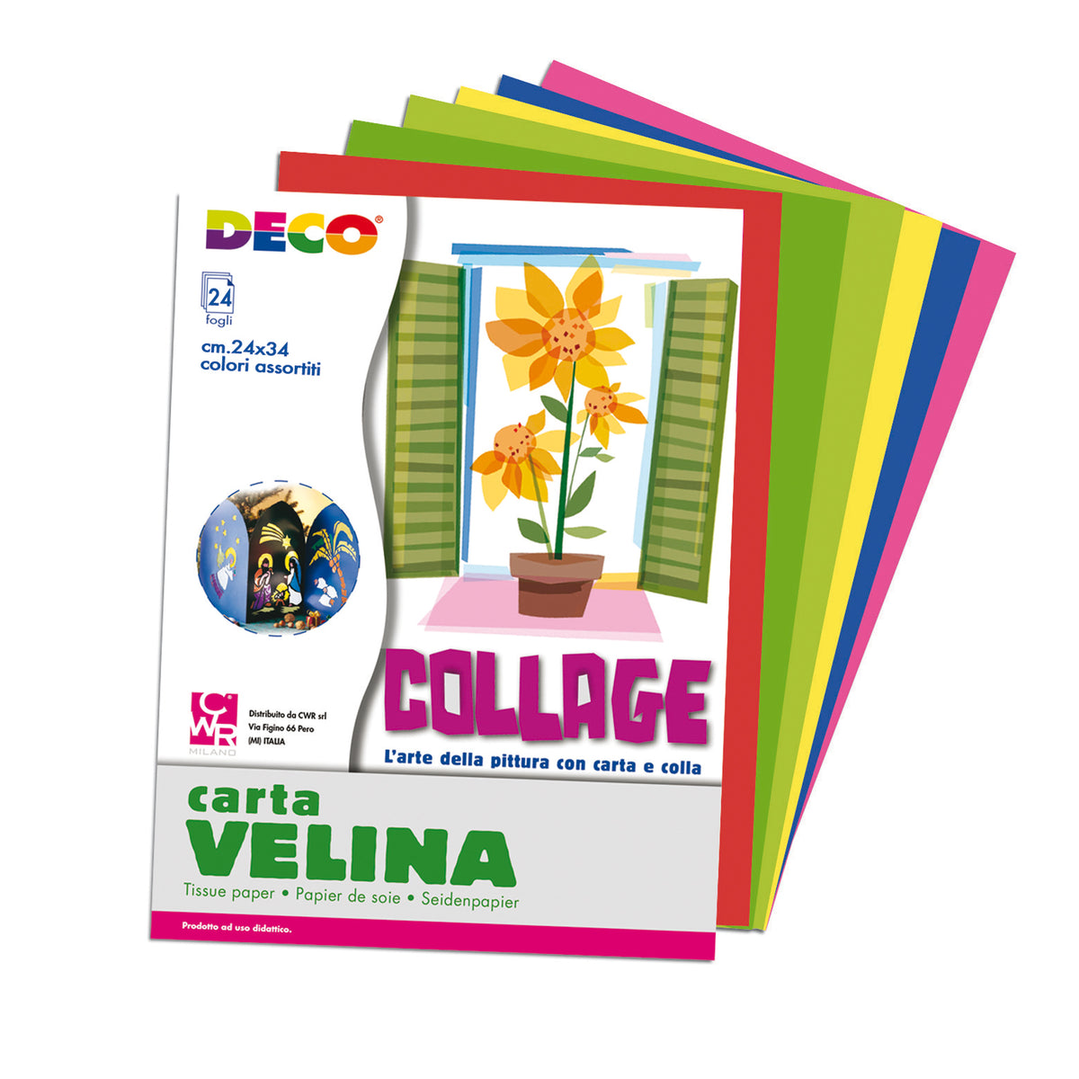 deco-album-carta-velina-24fg-24x34cm-colori-assortiti