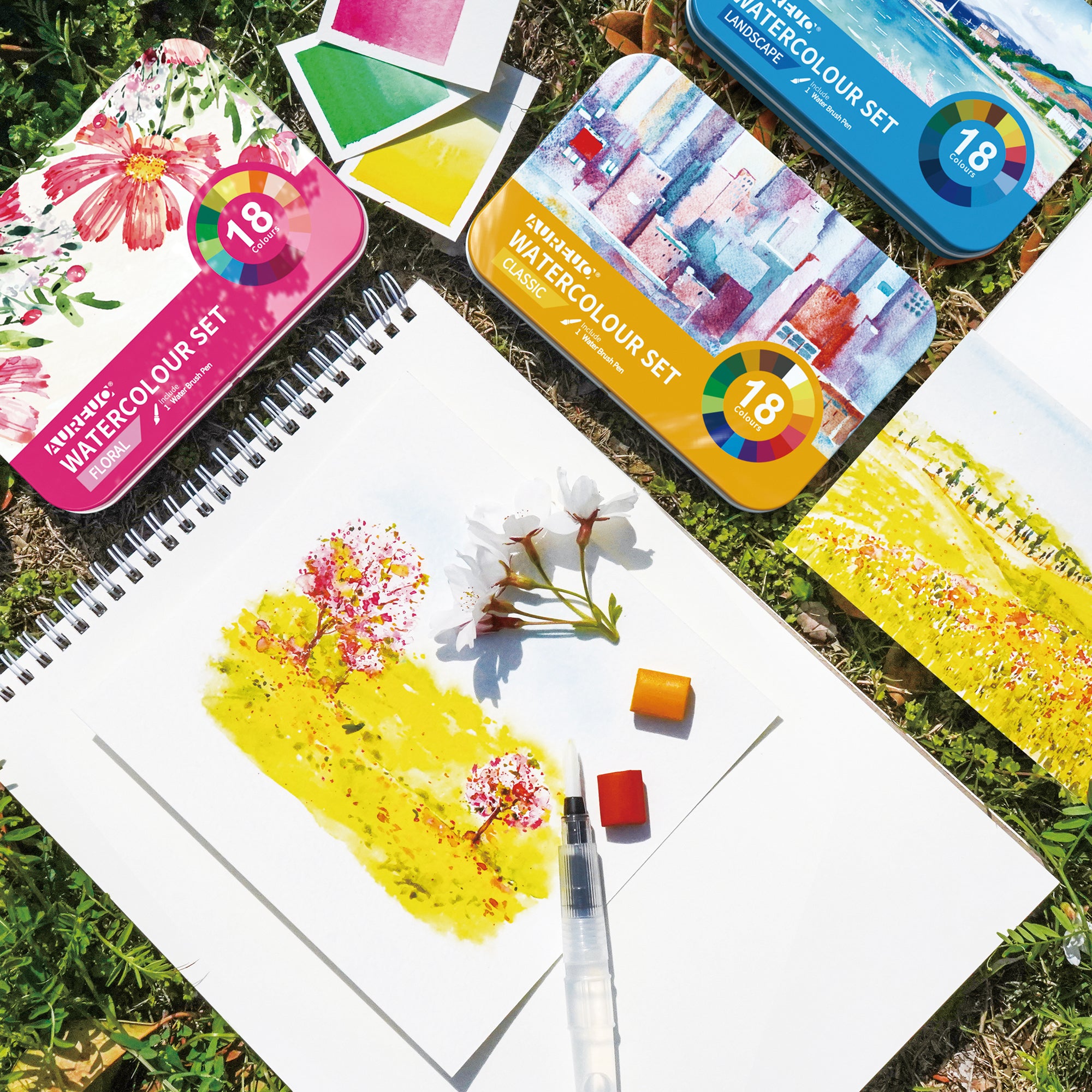 dom-set-18-demi-godet-pennello-brush-colori-floreali