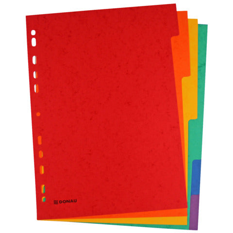 donau-divisori-intercalari-conf-50-x-6-tasti-cartoncino-225-g-formato-a4-330364