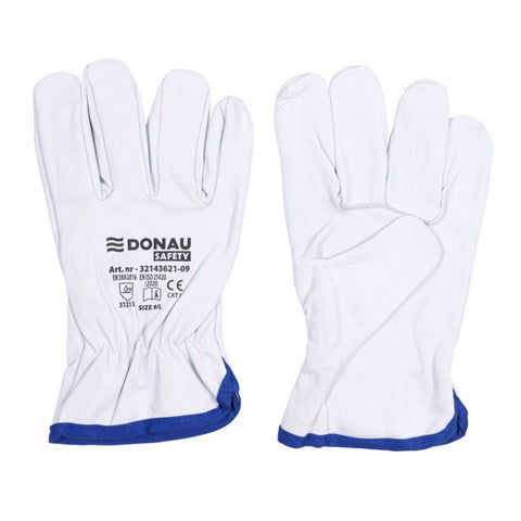 donau-safety-guanti-lavoro-pelle-capra-polsino-elastico-bianco-conf-12-pz-tg-9-l-32143621-09