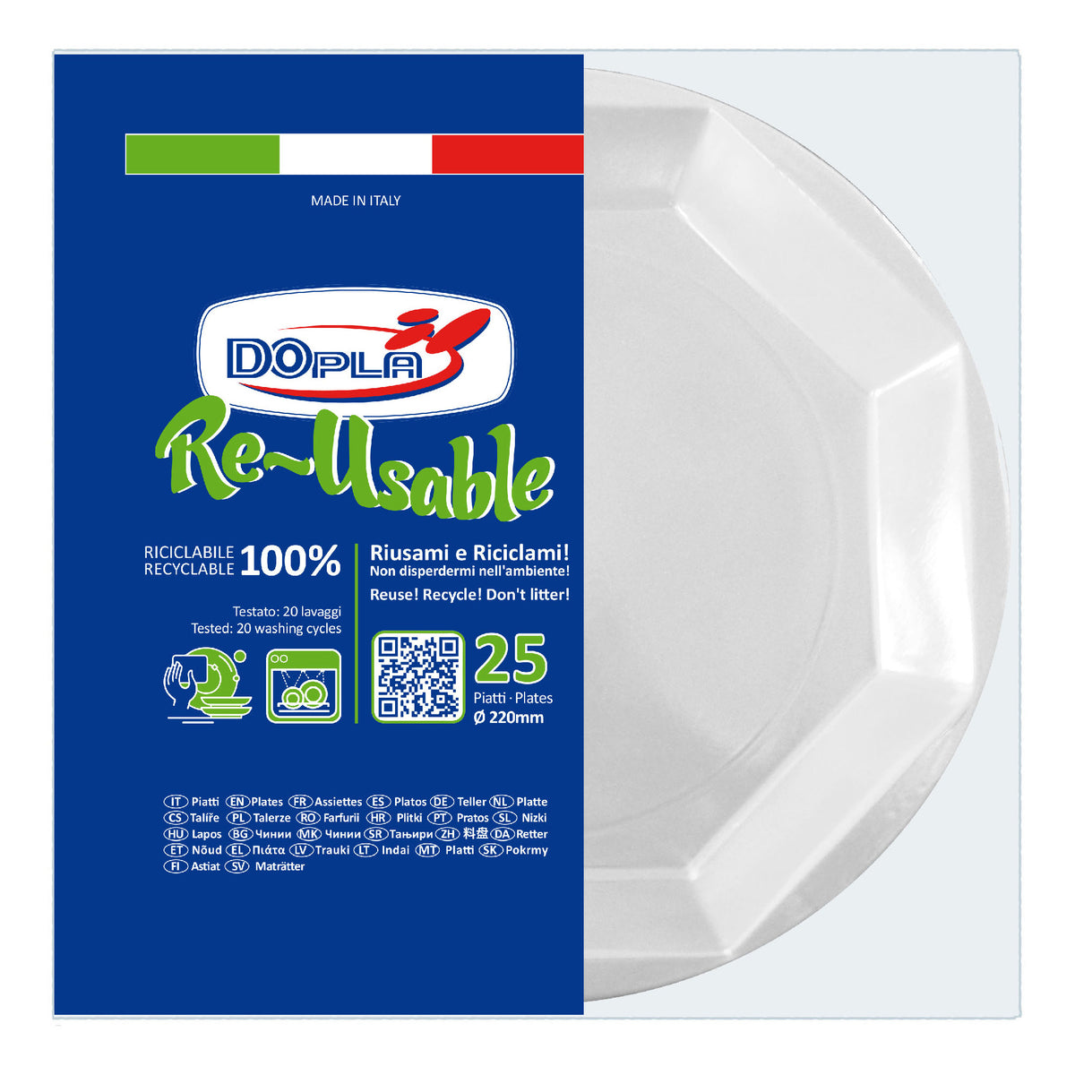 dopla-25-piatti-fondi-d220mm-ps-reuse-bianco