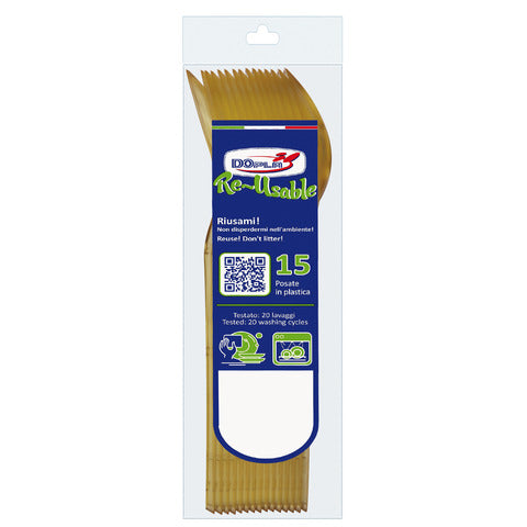 dopla-reusable-cucchiai-compact-polistirene-oro-conf-15-pz-180-mm-03983