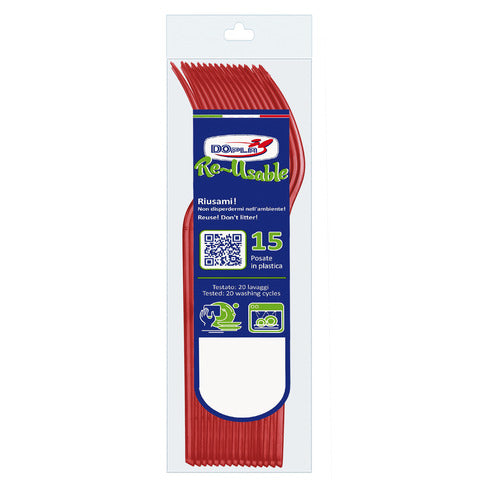dopla-reusable-forchette-compact-polistirene-180-mm-conf-15-pz-rosso-03953
