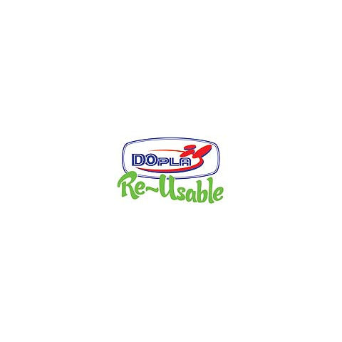 dopla-reusable-piatti-fondi-gialli-polistirene-h-32-mm-conf-25-pz-diametro-205-mm-11834