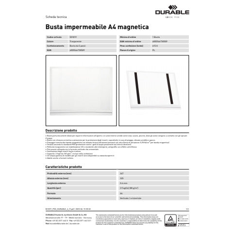 durable-buste-impermeabili-magnetiche-a4-trasparente-conf-5-pezzi-5018-19