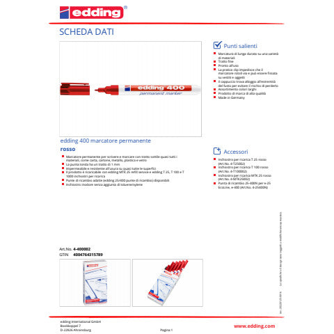 edding-marcatore-permanente-400-punta-conica-1-mm-rosso-e-400-002