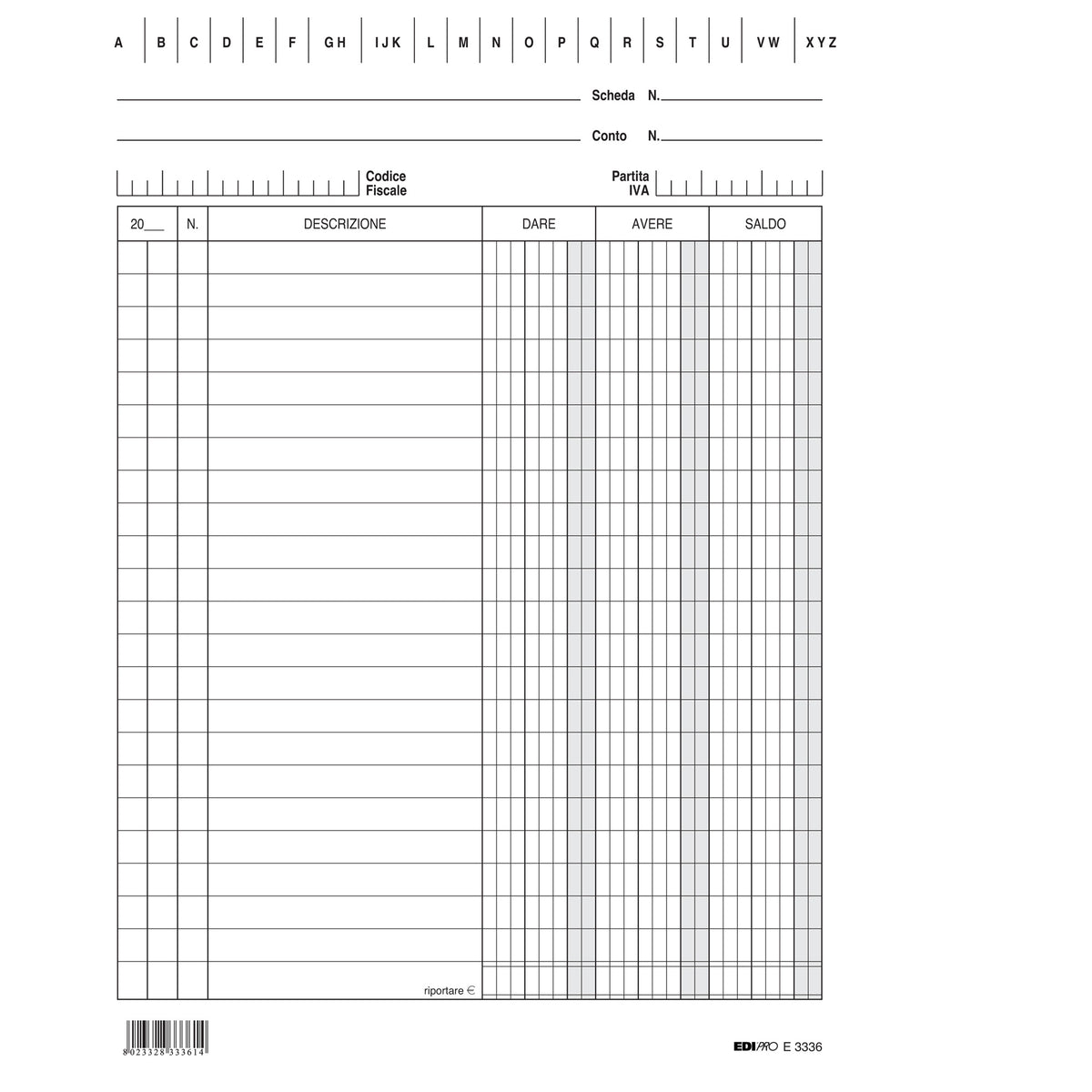 edipro-100-schede-verticale-21x15cm-dare-avere-saldo-e3336bl