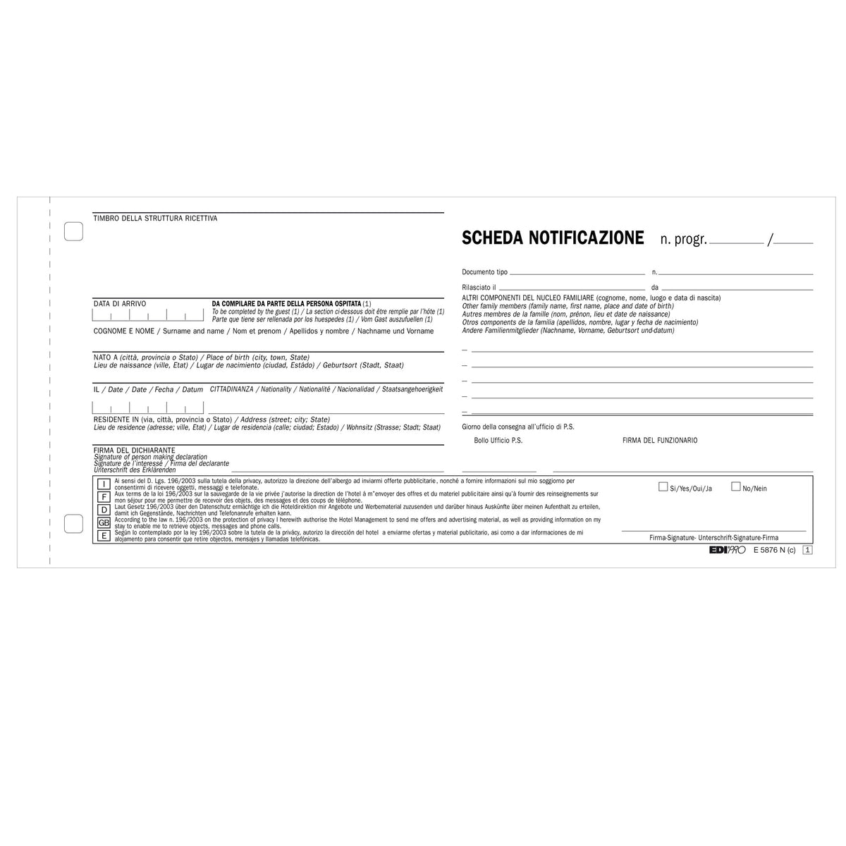 edipro-250-schede-notifica-snap-2-copie-autoric-10x22-e5876n