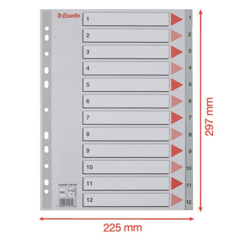 esselte-divisori-rubrica-a4-ppl-numerica-1-12-100106