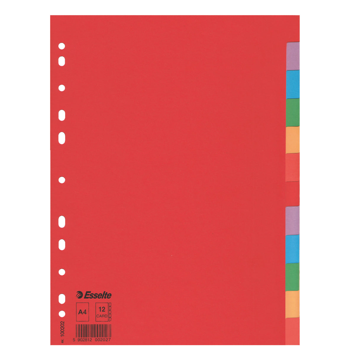 esselte-separatore-economy-cartoncino-160gr-colorato-12-tasti-a4