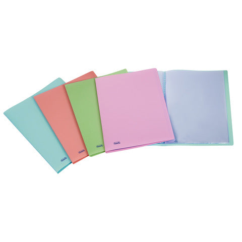 favorit-portalistino-pastel-liscio-ppl-opaco-22x30-cm-40-buste-interne-fisse-colori-assortiti-400115582
