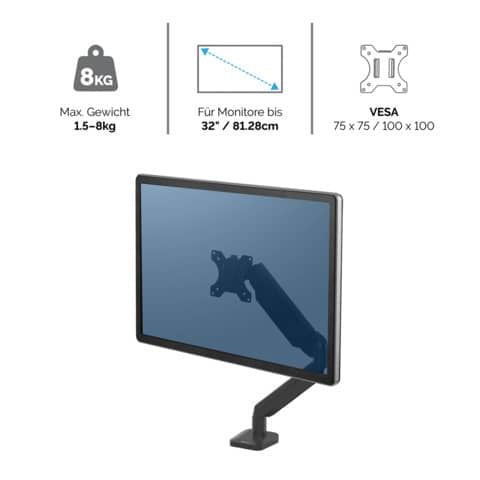 fellowes-braccio-monitor-singolo-regolare-monitor-lcd-tft-platinum-series-nero-max-24-pollici-8043301
