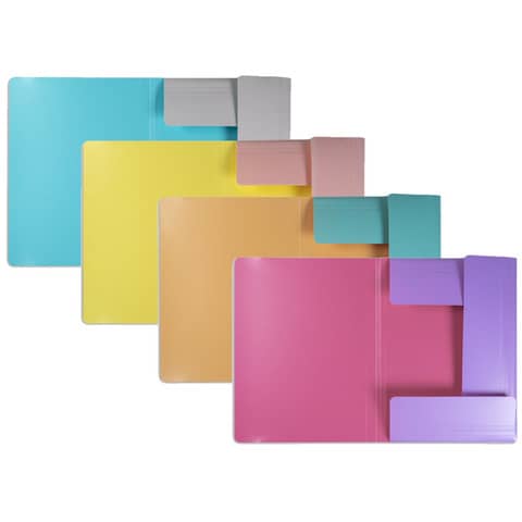 fellowes-cartelline-3-lembi-viceversa-a4-25-5-x-35-5-cm-conf-4-colori-assortiti-100041254