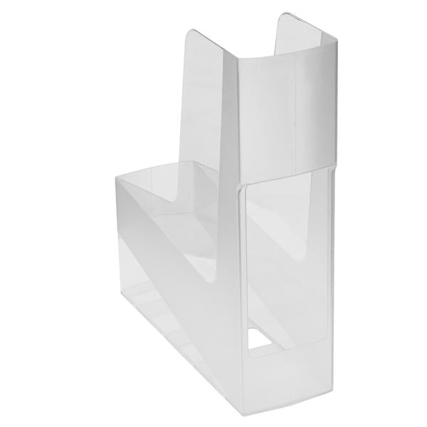 fellowes-portariviste-g2d-trasparente-naturale-ps-riciclato-30x9x25-8cm