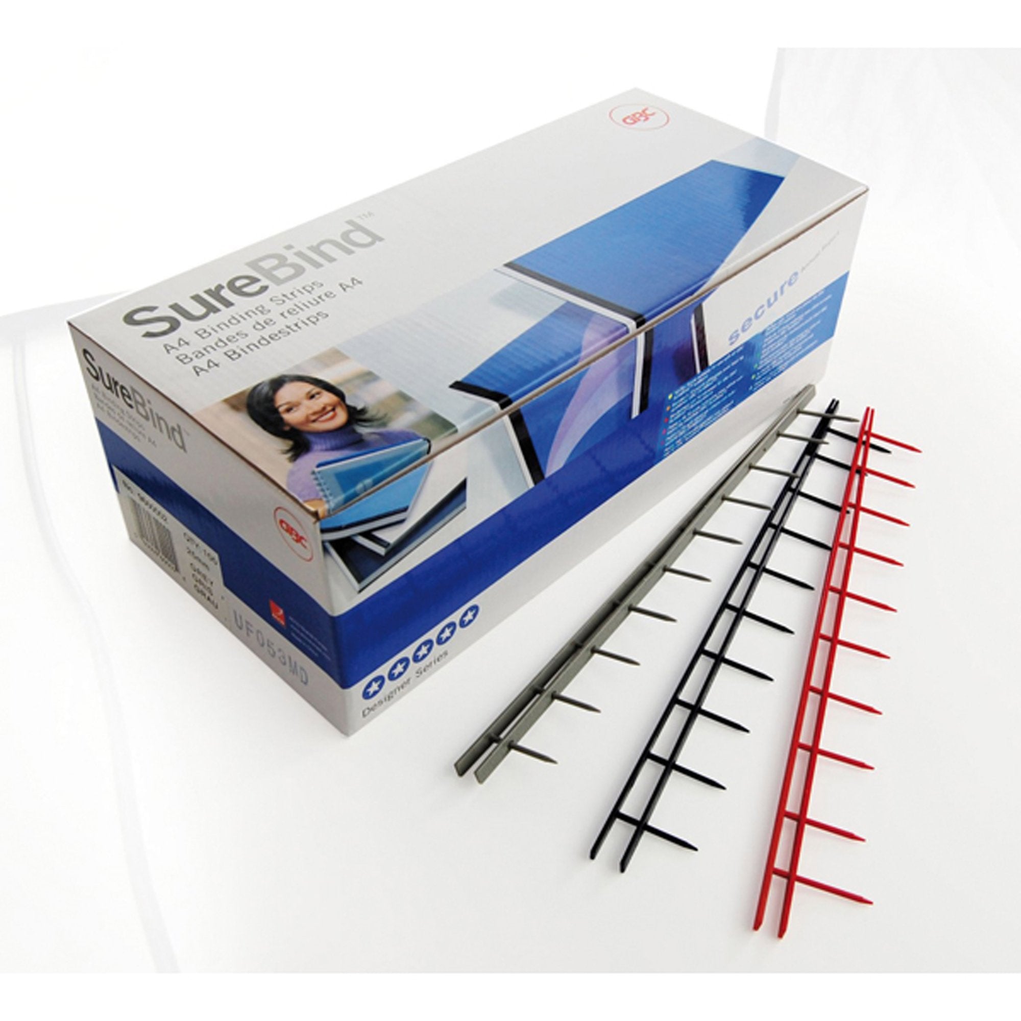gbc-scatola-100-pettini-surebind-50mm-10-denti-bianco