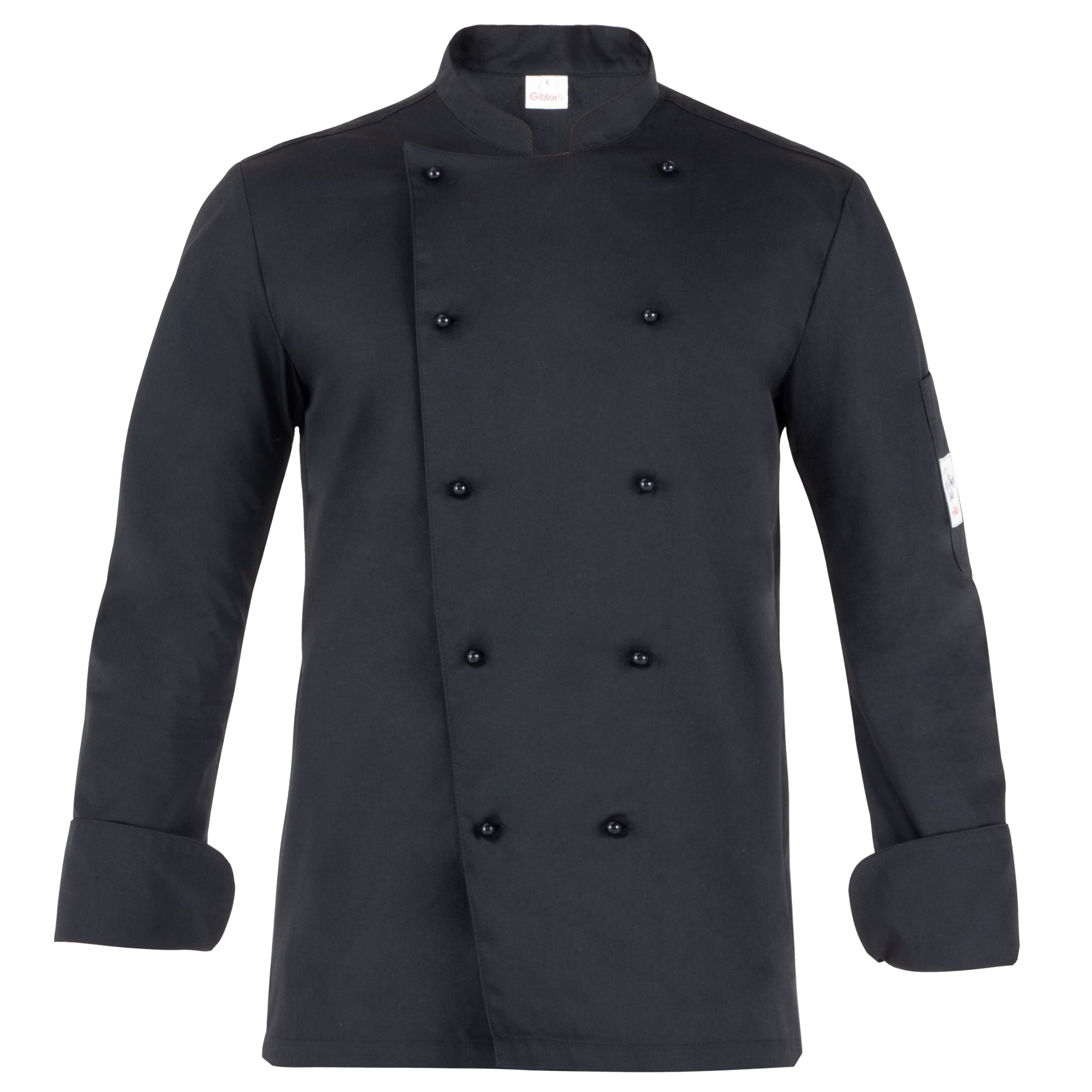 giblor's-giacca-cuoco-adriano-manica-lunga-tg-m-nero
