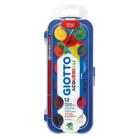 giotto-acquerelli-diametro-30-mm-assortiti-scatola-12-1-pennello-f351200