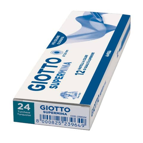 giotto-matita-colorata-supermina-turchese-24-f239024