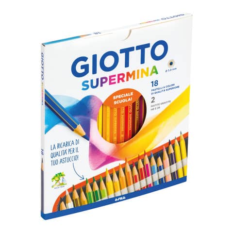 giotto-matite-colorate-supermina-assortiti-conf-18-pezzi-2-matite-lyra-temagraph-hb-f23630000