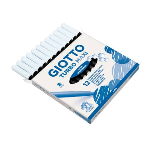 giotto-pennarello-turbo-maxi-punta-grossa-fibra-5-mm-nero-conf-12-pezzi-f456036
