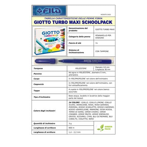 giotto-pennarello-turbo-maxi-punta-grossa-fibra-5-mm-verde-cinabro-conf-12-pezzi-f456020