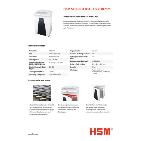 hsm-distruggidocumenti-securio-b34-p-4-100-l-frammenti-4-5x30-mm-bianco-1843111