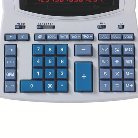 ibico-calcolatrice-scrivente-termica-1491x-display-14-cifre-bianco-azzurro-ib404207