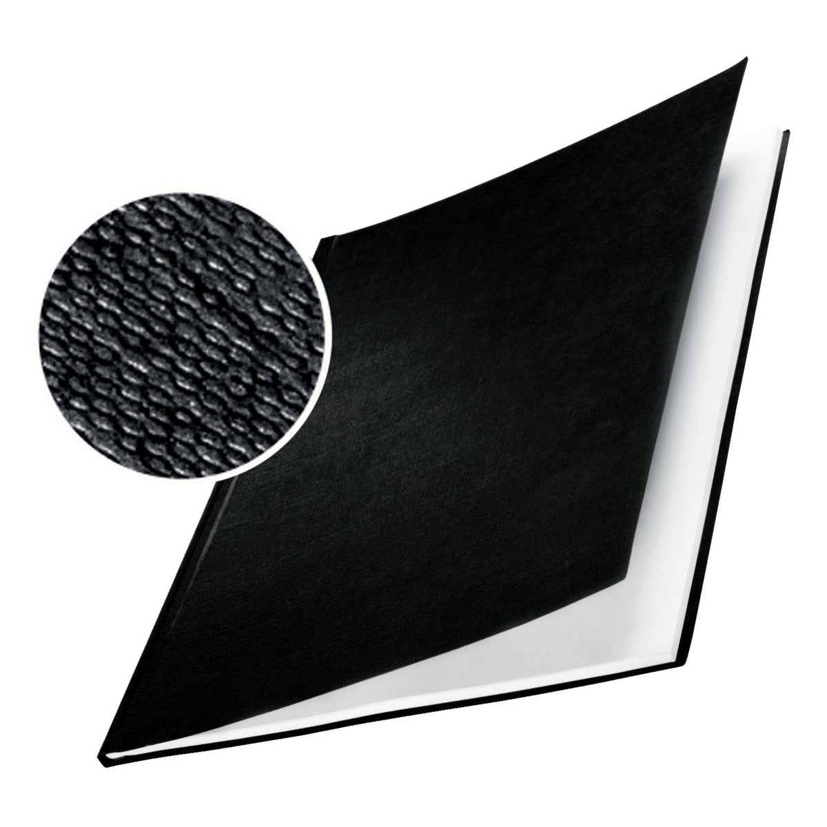 leitz-10-copertine-rigide-impressbind-28mm-blu-finitura-lino
