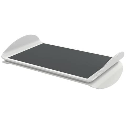 leitz-poggiapiedi-regolabile-2-altezze-computer-ergo-grigio-chiaro-508x135x300-mm-65030085