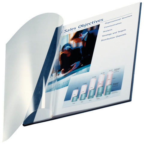 leitz-scatola-10-copertine-impressbind-3-5mm-blu-flessibile