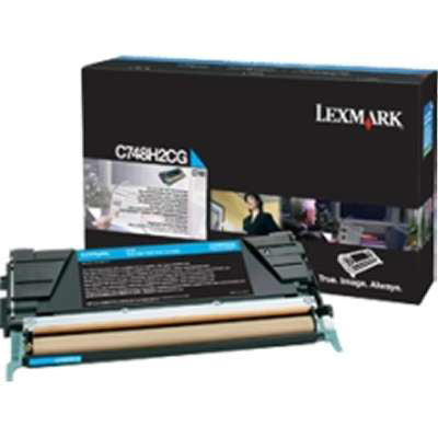 lexmark-c748h2cg-toner-originale