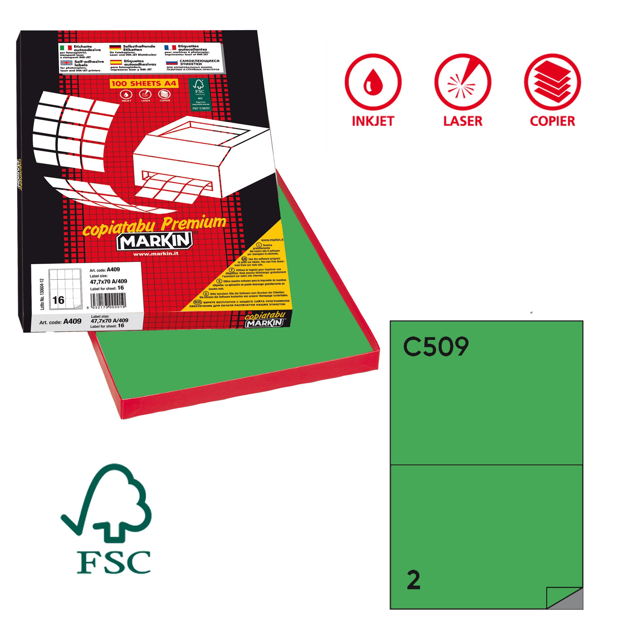markin-etichetta-adesiva-c-509-verde-100fg-a4-210x148-5mm-2et-fg